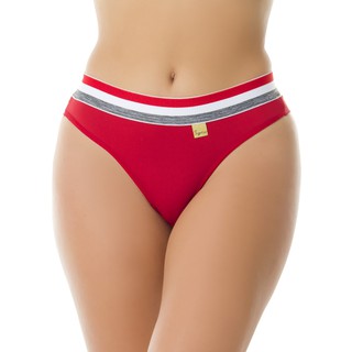 Kit 5 Calcinha Fio Dental Duplo Lingerie Elástico Tricolor Tanga Moda íntima Feminina Conforto Sensual