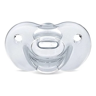 Chupeta 100% Silicone Soft Calming 0m+ Neutra - Lillo em Oferta na Shopee