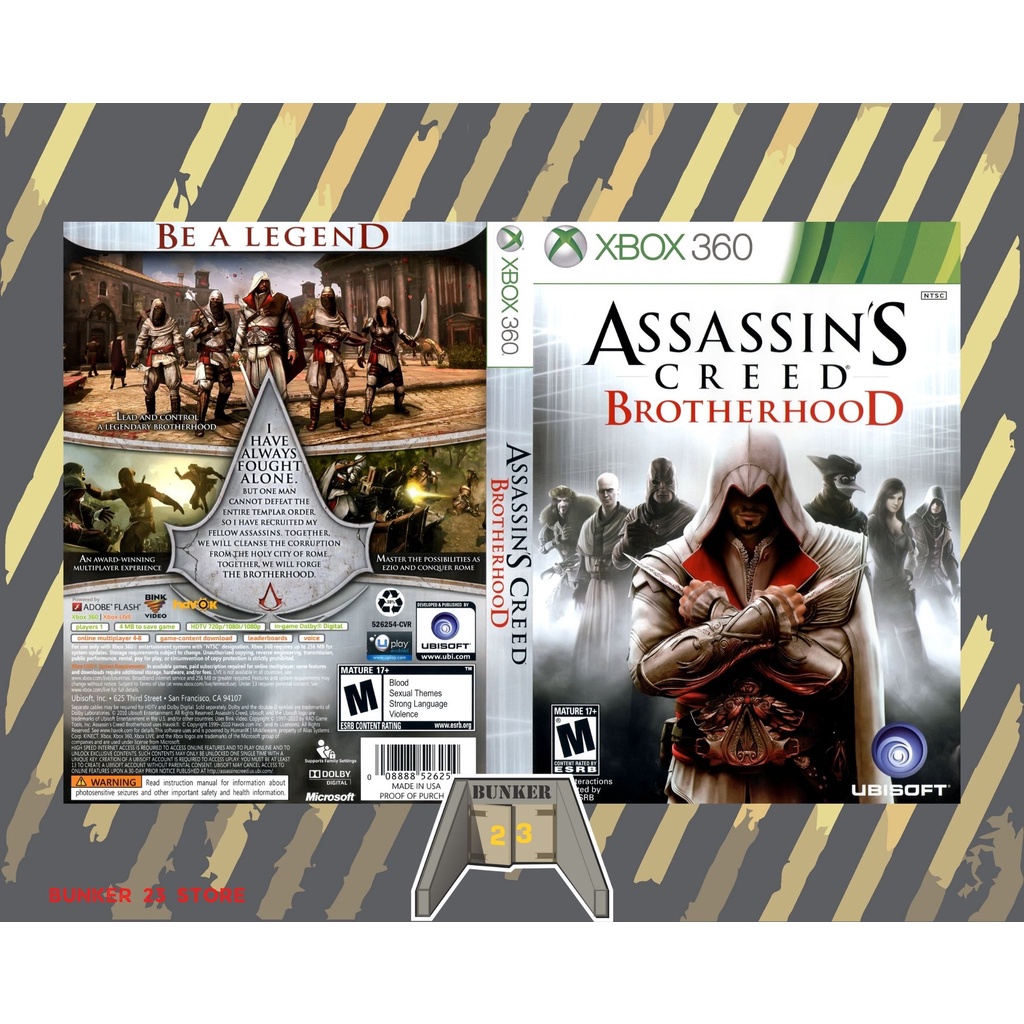 Jogo Assassin's Creed: Brotherhood - Xbox 360