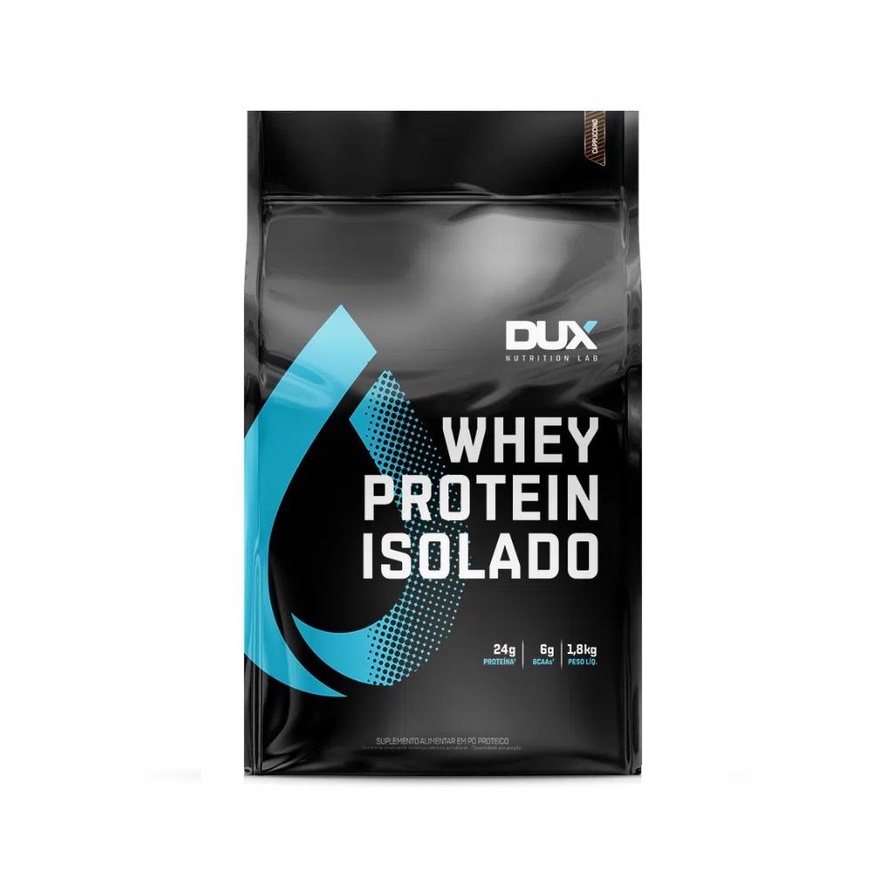 Whey Protein Isolado 1,8Kg Cappuccino – Dux Nutrition
