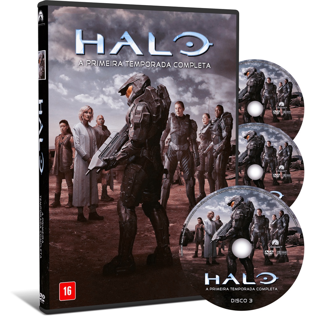 DVD Série Halo A Primeira Temporada Completa (2022)