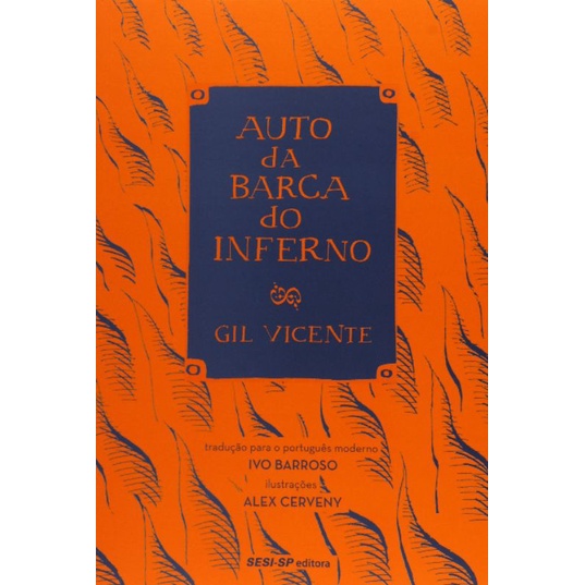 Livro NOVO Auto da Barca do Inferno Gil Vicente (editora SESISP) Shopee Brasil