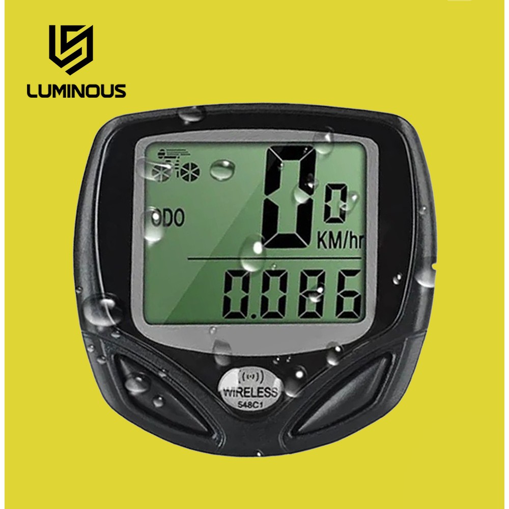 Velocímetro Sem Fio A Prova D'agua Wireless Bike Sunding New