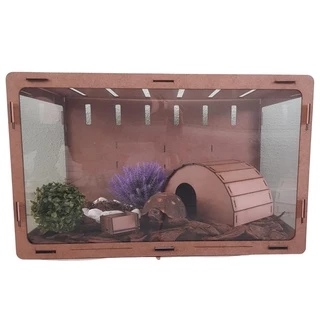 Terrário para jabutis tartarugas e repteis grande