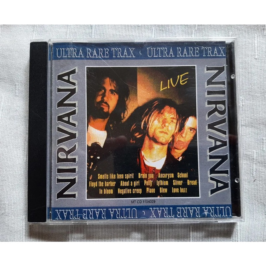 Cd Nirvana - Live - Ultra Rare Trax