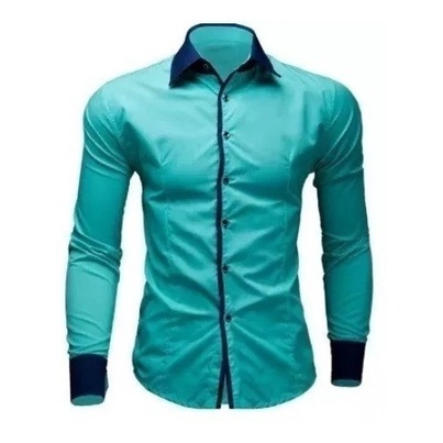 Camisa social verde store esmeralda