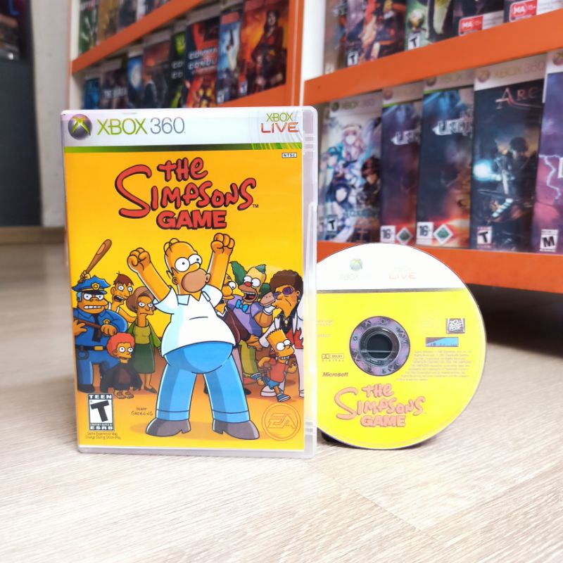 The Simpsons game Shopee Brasil
