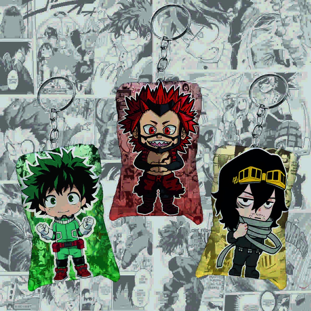 Chaveiro Lembrancinha Geek Anime Boku no Hero Personagens Personalizado My  Hero Academia