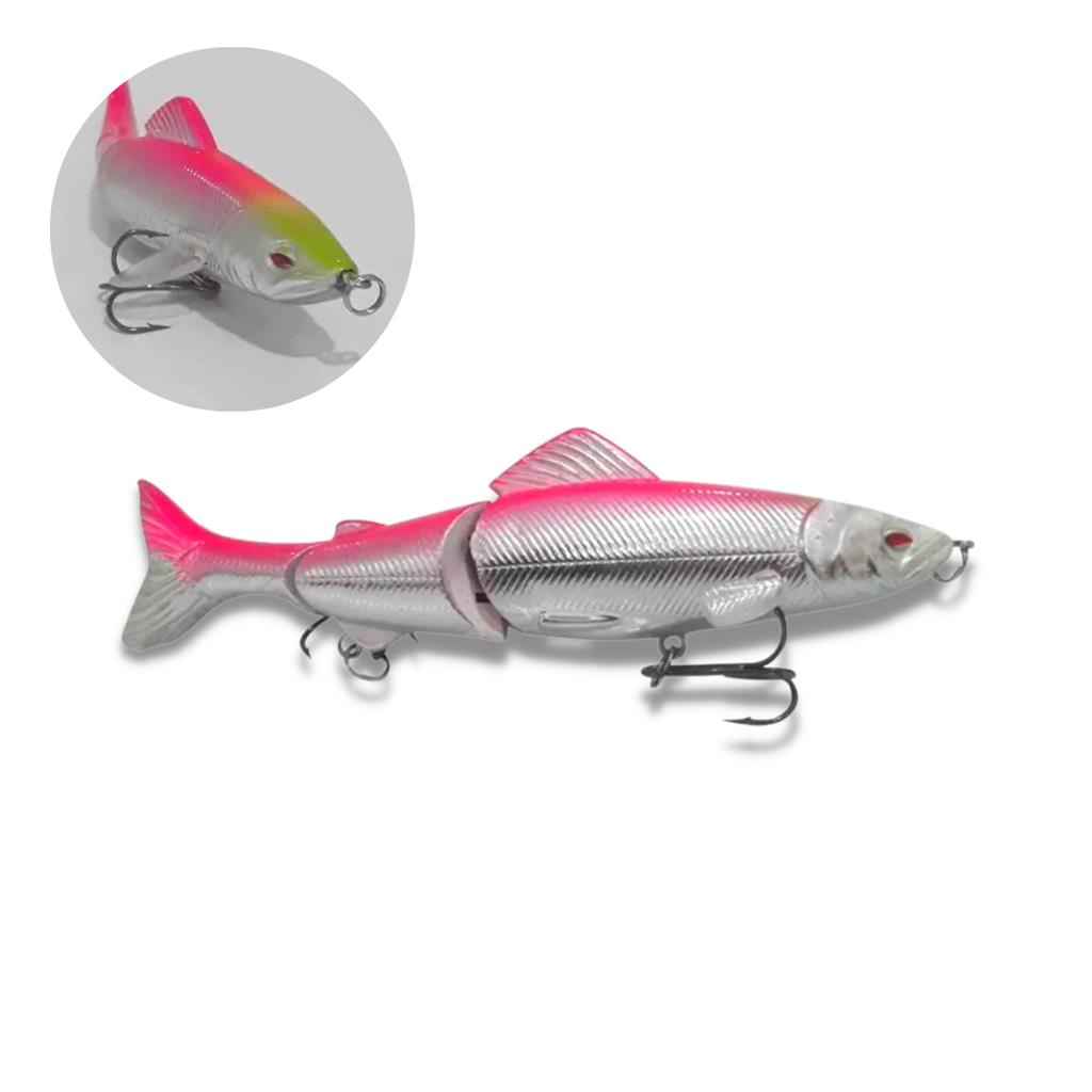 Isca Artificial Articulada Fundo Robalo Dourado G Pesca Shopee Brasil