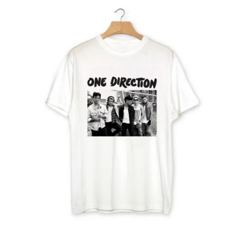 Camiseta Básica Algodão Unissex Banda Musical One Direction Moda Style