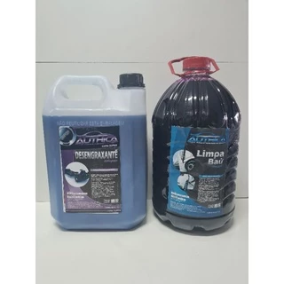 kit Limpeza Automotivo Profissional: Limpa Baú (Metazil) Concentrado e Desengraxante (Solupan) Concentrado.