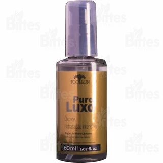 Óleo de Tratamento Toollon Professional﻿ Puro Luxo Argan, Mirra e Cártamo