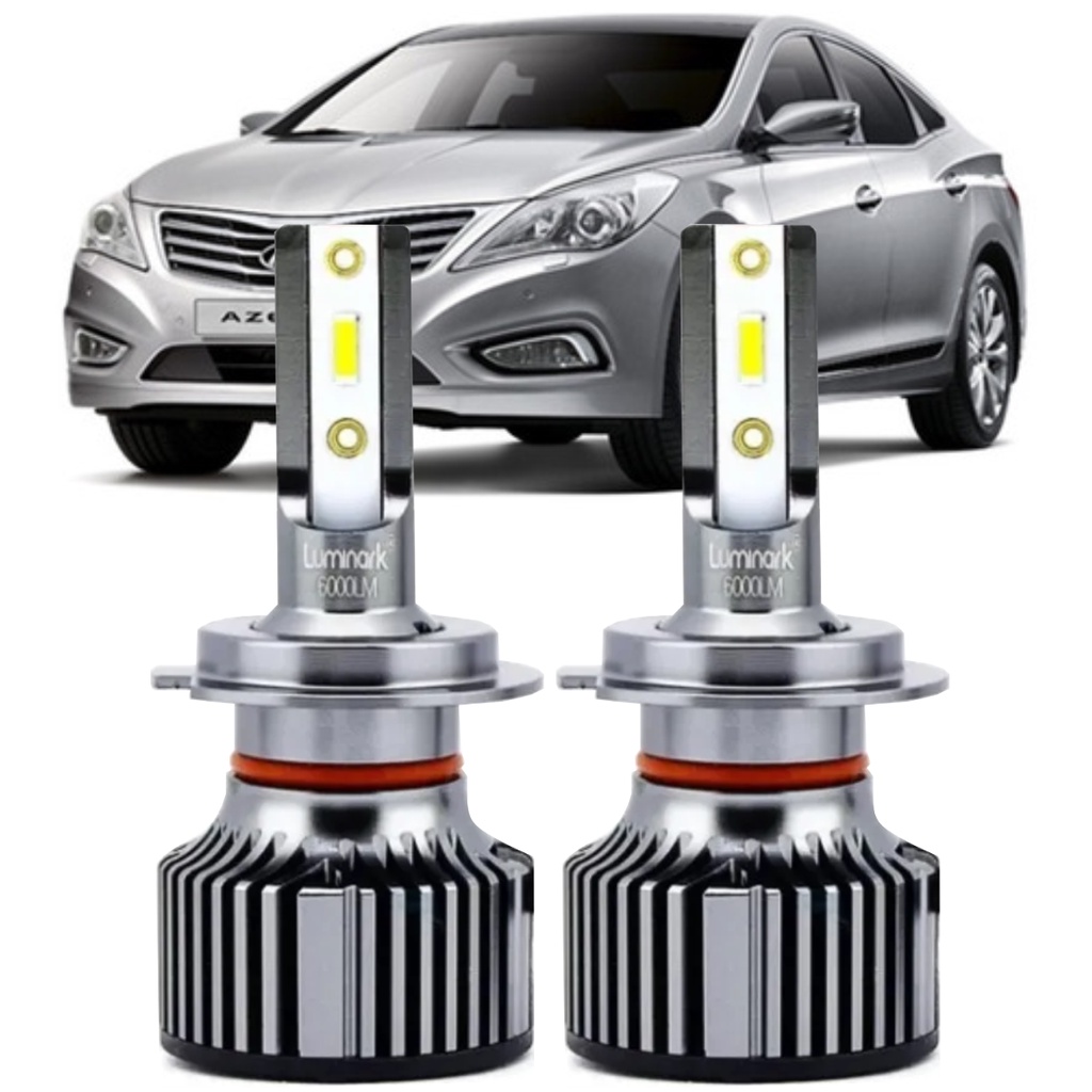 Lâmpadas Azera 2014 2015 2016 2017 2018 2019 2020 Super Led Farol Milha ...