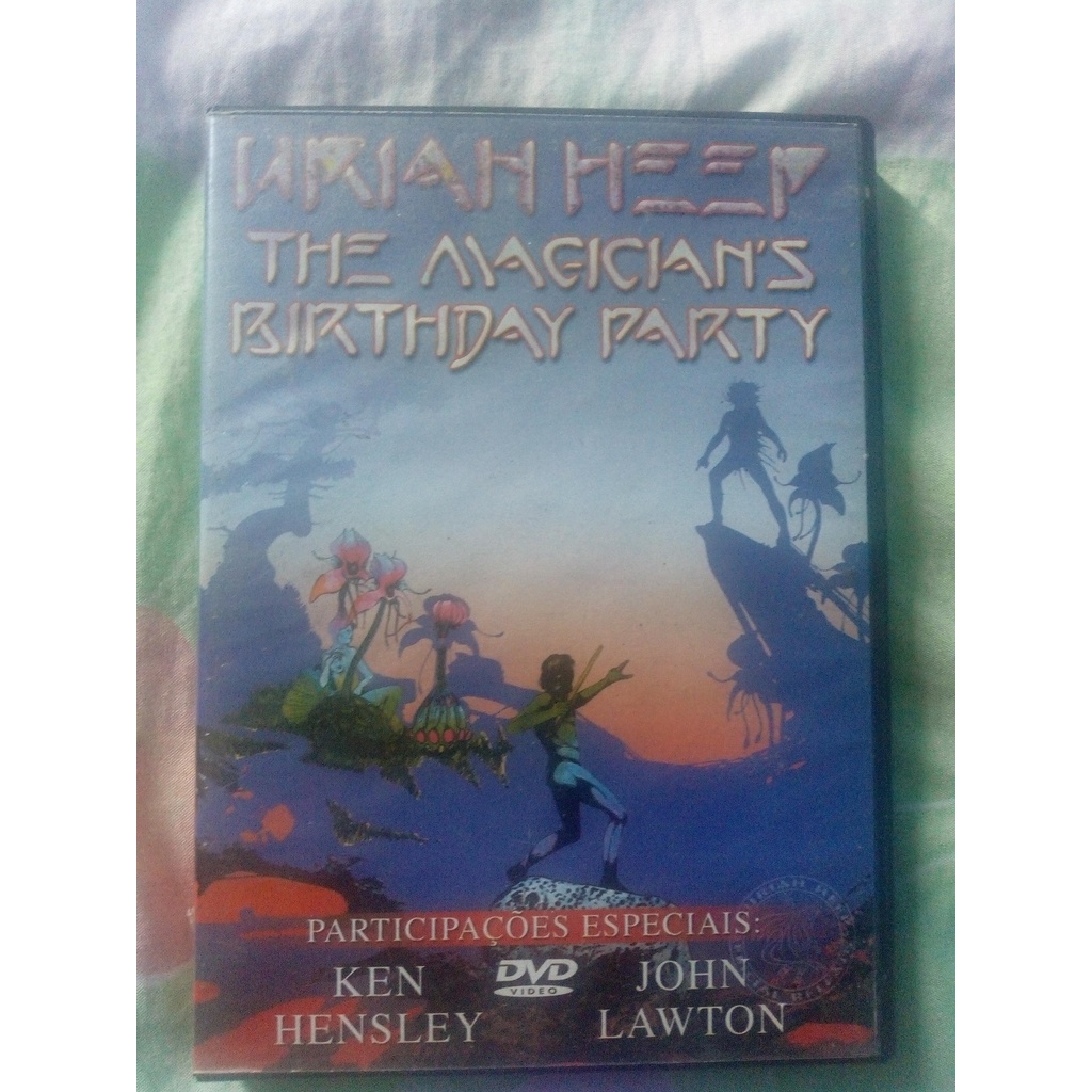 dvd original / uriah heep-the magician's birthday party | Shopee Brasil