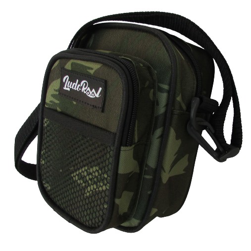 Bolsa Transversal Ludoraal power camuflada BR para Homens e Mulheres/Shoulder Bag Esportiva/Bolsa de Ombro