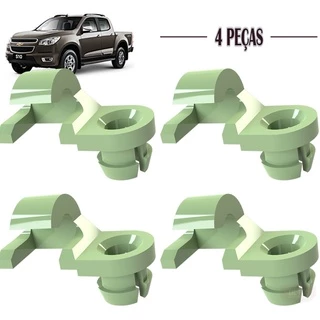 4 Grampos Trava Da Fechadura do Porta Malas GM S10 95 a 11