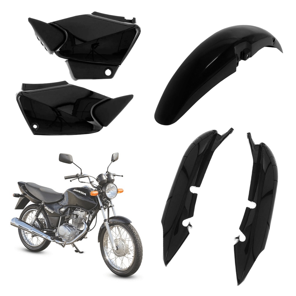 Carenagem Fan 125 2005 2008 Titan 2000 2004 Kit Completo Shopee Brasil