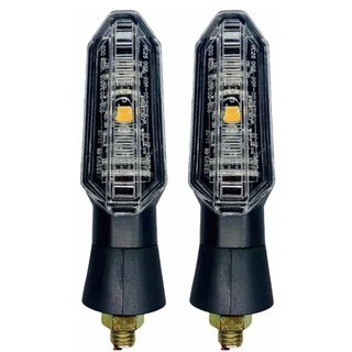 Pisca Seta Led Esportivo Universal Cb Twister 250f 2016 Par Cristal