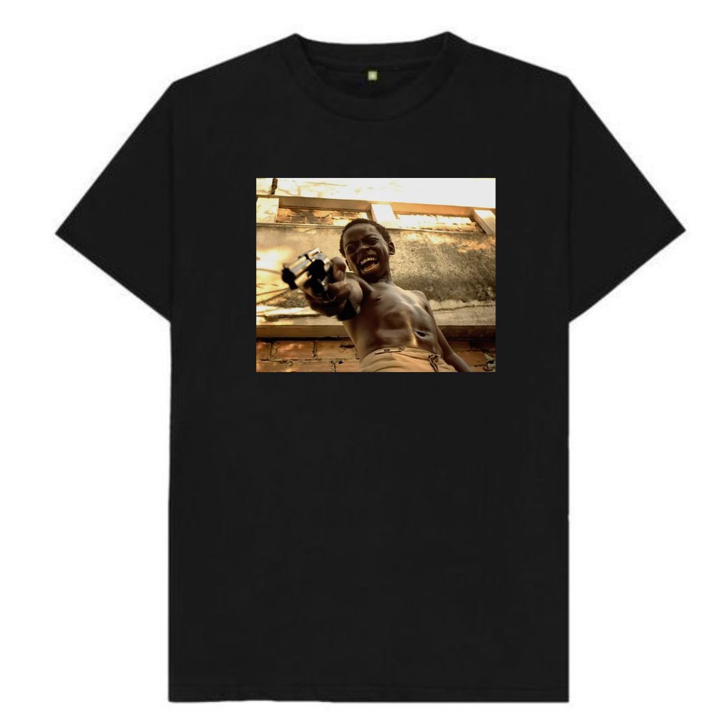 Camiseta Masculina e Feminina Unissex Zé Pequeno 100
