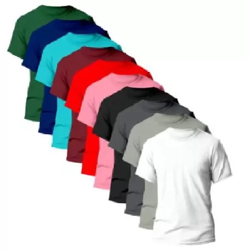 Kit 10 Camisetas 100% Poliéster Malha Fria Cores Sortidas