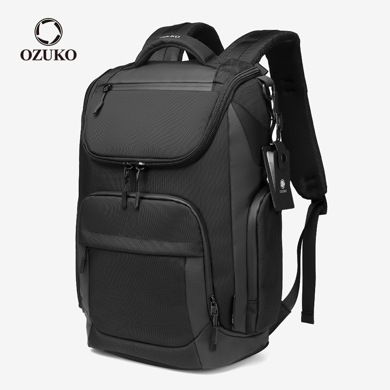 Mochila Masculina Com USB De Grande Capacidade Para  Estudantes/Escolar/Business ins Bolsa Masculina - Escorrega o Preço