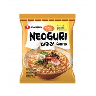 Macarrão Instantâneo Coreano Neoguri Mild (Suave) 120g - Pacote