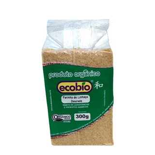 Farinha de Linhaça Dourada Orgânica Ecobio 300g