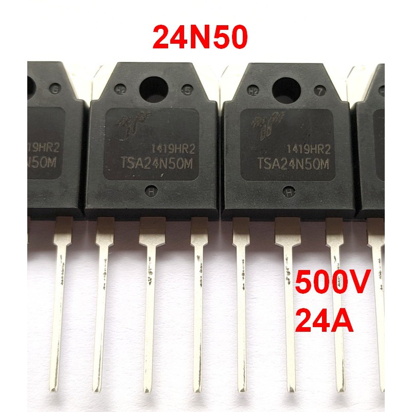 Transistor 24N50 Mosfet Canal N 500V 24A TO3P Original equiv. FDA24N50 ...