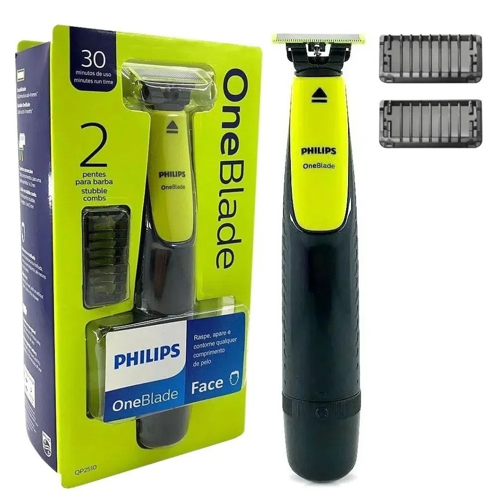 Barbeador Aparador Eletrico Philips Oneblade Qp2510 Promoção