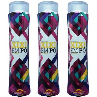 Combo com 3 xixi em pó: Limpa Xixi Transforma o Xixi em Pó Seca Xixi Transforma Xixi em Gel Winning Pet