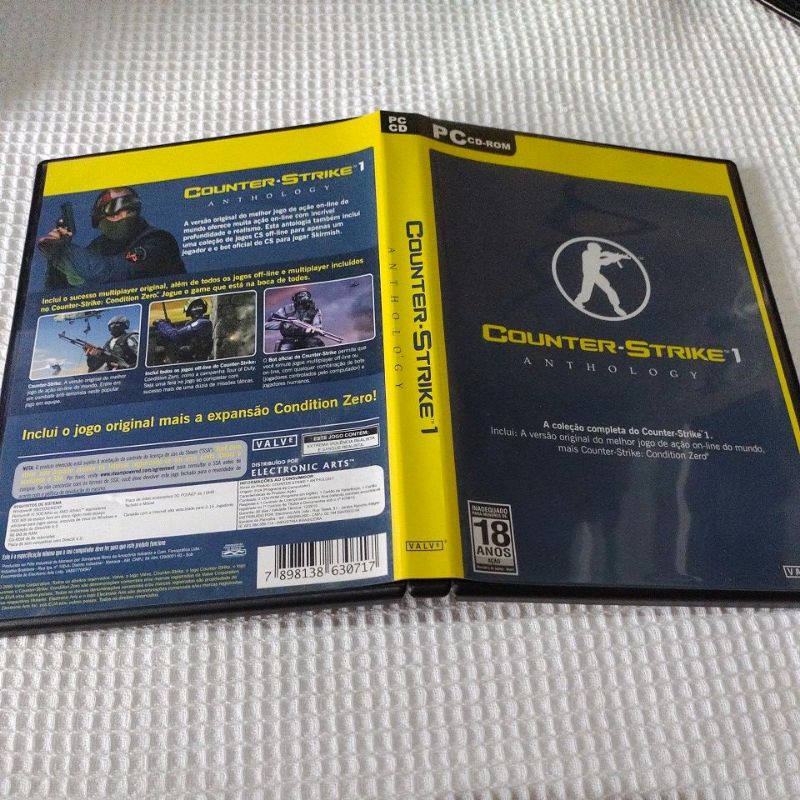 Counter Strike 1 Anthology - Duplo PC Cd-rom