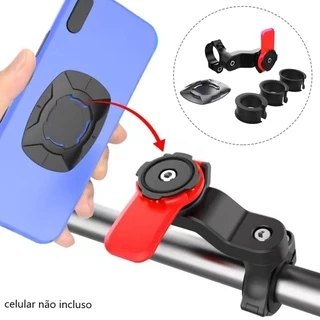 Suporte de engate rápido para Celular GPS Bicicleta / Motocicleta / Bike / Moto