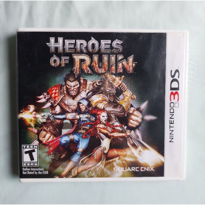 Jeu Heroes Of Ruin Sur Nintendo 3DS - Avec Notice - Occasion (PEGI 12)