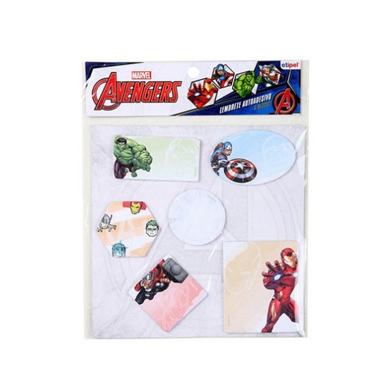 Post It Avengers Vingadores - Bloco de Anotações Auto Adesivo | Shopee ...