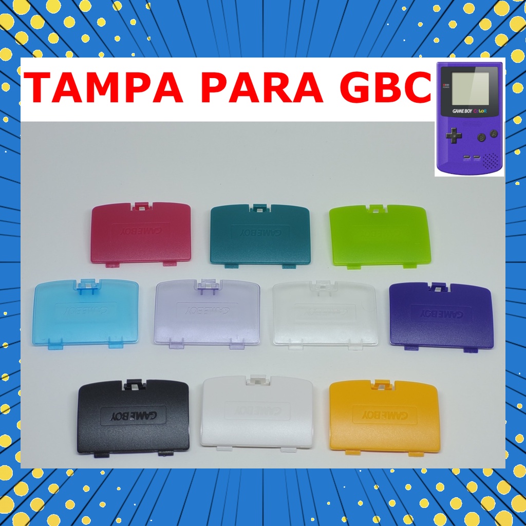 Tampa das Pilhas do Gameboy Color GBC