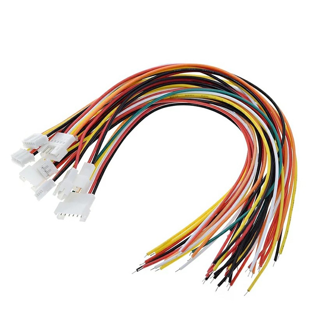 Conector Jst Xh 2.54mm 3Vias Macho Fêmea Com Cabo 20Cm