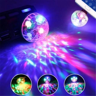 Lâmpada de Efeitos LED/RGB Colorida USB Portátil