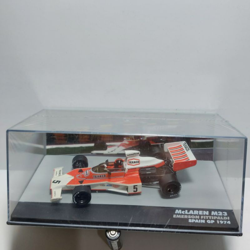 Miniature F1 Mclaren M23 Emerson Fittipaldi N°5 1974 - Minichamps 1/43 - Sans Boîte