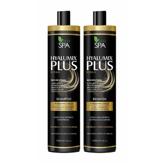 Linha de Tratamento Profissional Shampoo e Mascara Hialumix