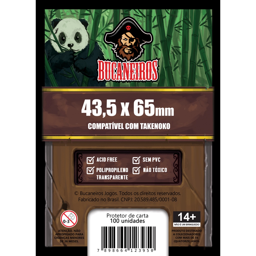 Sleeve Customizado - Takenoko (43,5 x 65)