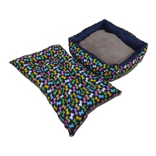 caminha pet + colchonete combo impermeável
