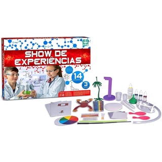 Jogo Laboratório de Química 40 Experiências Nig Brinquedos - Fátima Criança