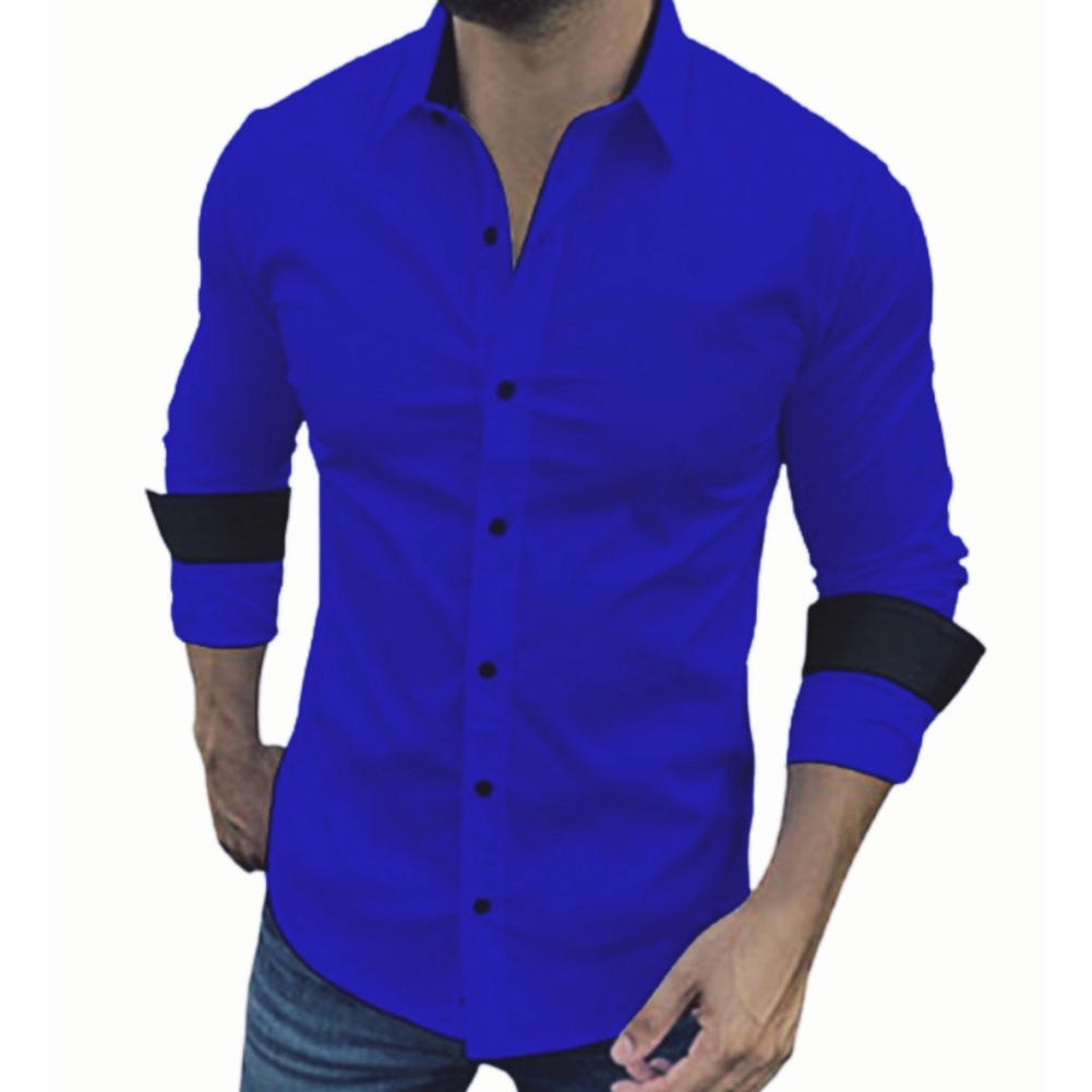 Camisa Azul Royal