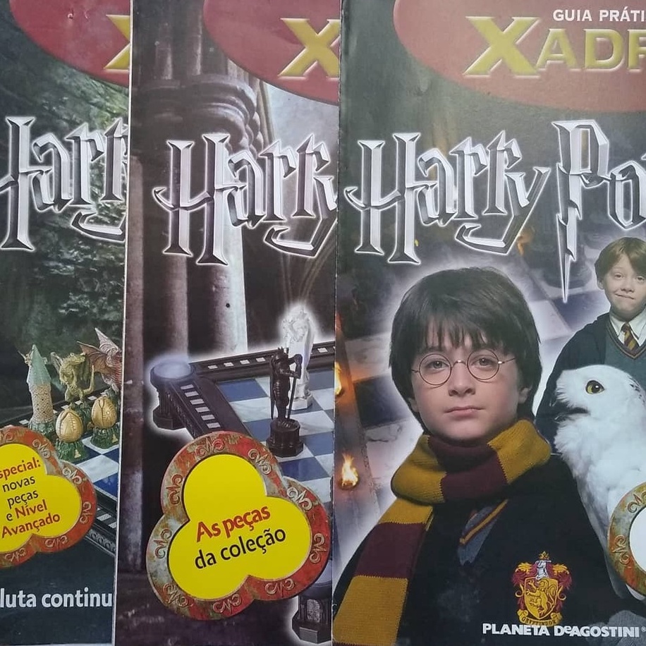 Xadrez Harry Potter - Planeta De Agostini - Torre Branca