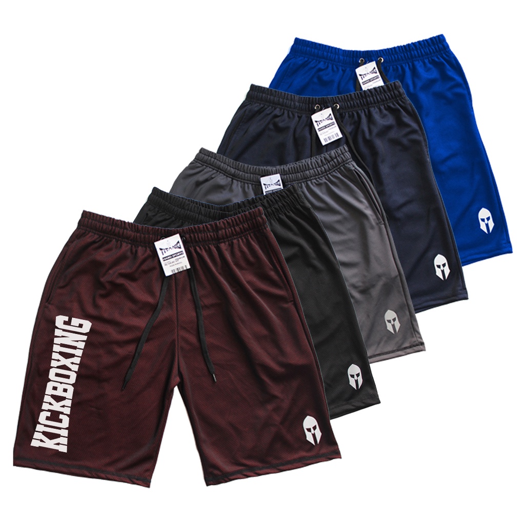 Bermuda Short Kickboxing Dry Treino Academia Musculação | Shopee Brasil