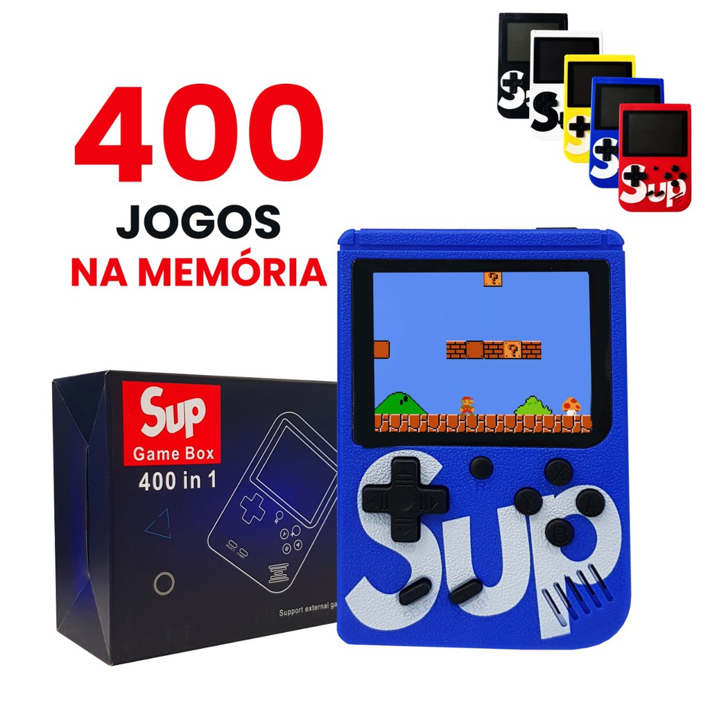 Mini game 400 jogo sup com com carregador