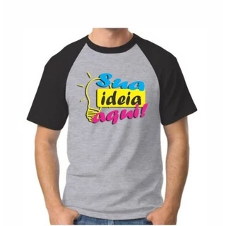 Camisa Personizada da maneira que desejar, logo, frase e muito mais.