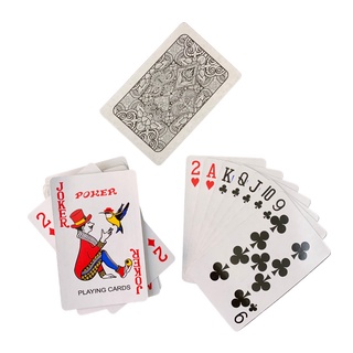 Kit Jogo de Cartas Baralho com 54 cartas + 3 Dados/ 9 Dados/ 24 Fichas  Poker Truco Jogo