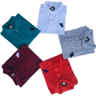 camisetas polo de marcas variadas kit/C 3 peças TECIDO PIQUET
