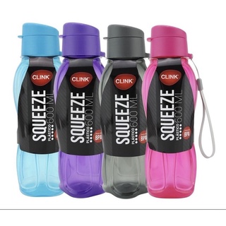 Garrafa Squeeze 600 ml livre de BBPA CK2035  - Garrafa de Água Academia Treinos Garrafinha de Agua